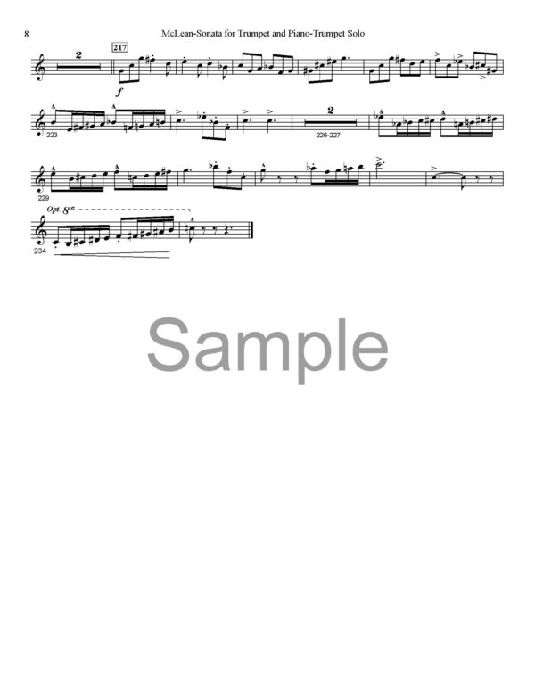 Sonata for Trumpet and Piano - Image 6