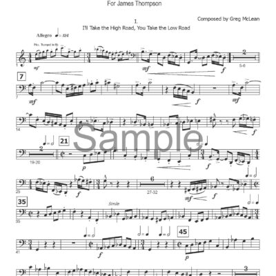 Suite for Trumpet, Tuba and Piano