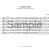 Fourths Field (6-part, Bb trumpets)